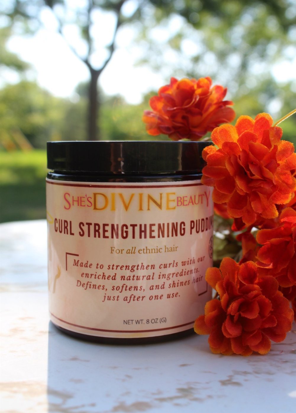 Rose-Infused Hair Growth Oil & Curl Strengthening Pudding Bundle