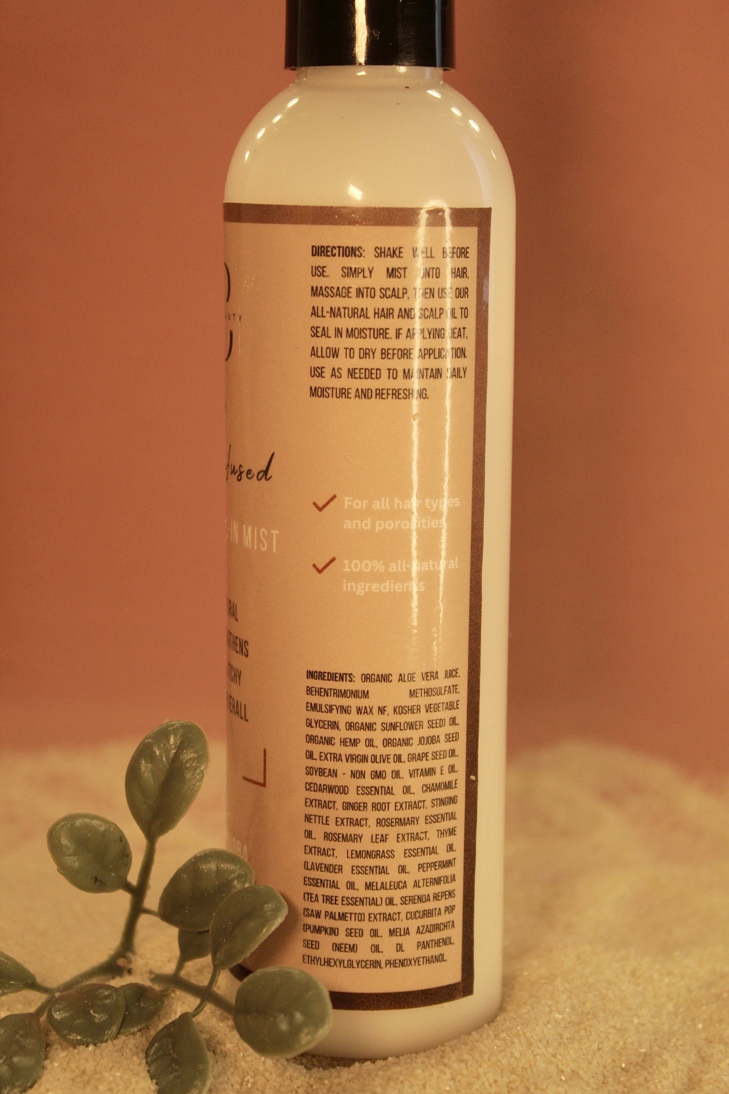 Herbal Infused - Moisturizing Leave-In Mist (8 OZ.)