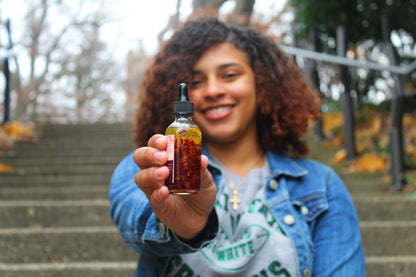 Rose-Infused Hair Growth Oil & Curl Strengthening Pudding Bundle