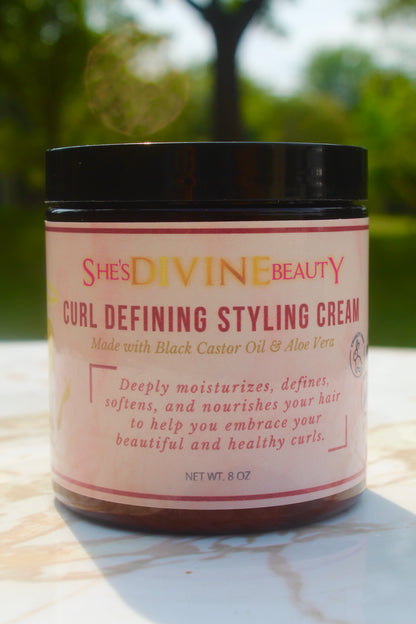 Curl Defining Styling Cream - 8 oz